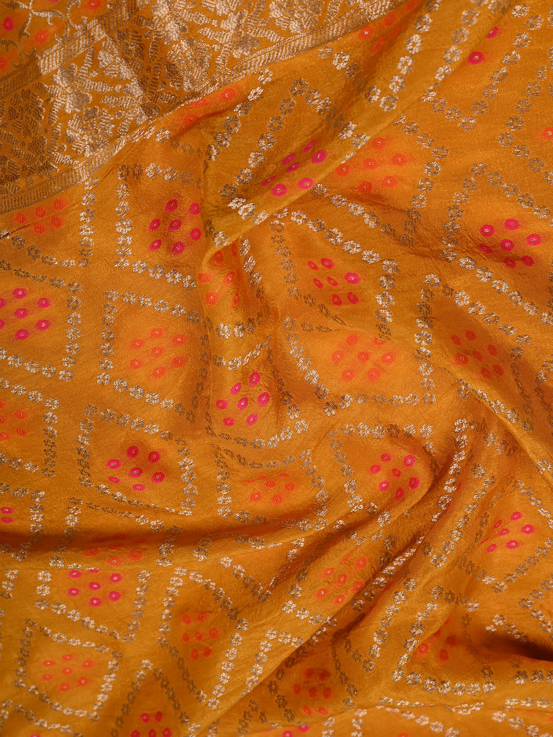 Neck Embroidered Chanderi Unstitched Suit Piece With Dupatta