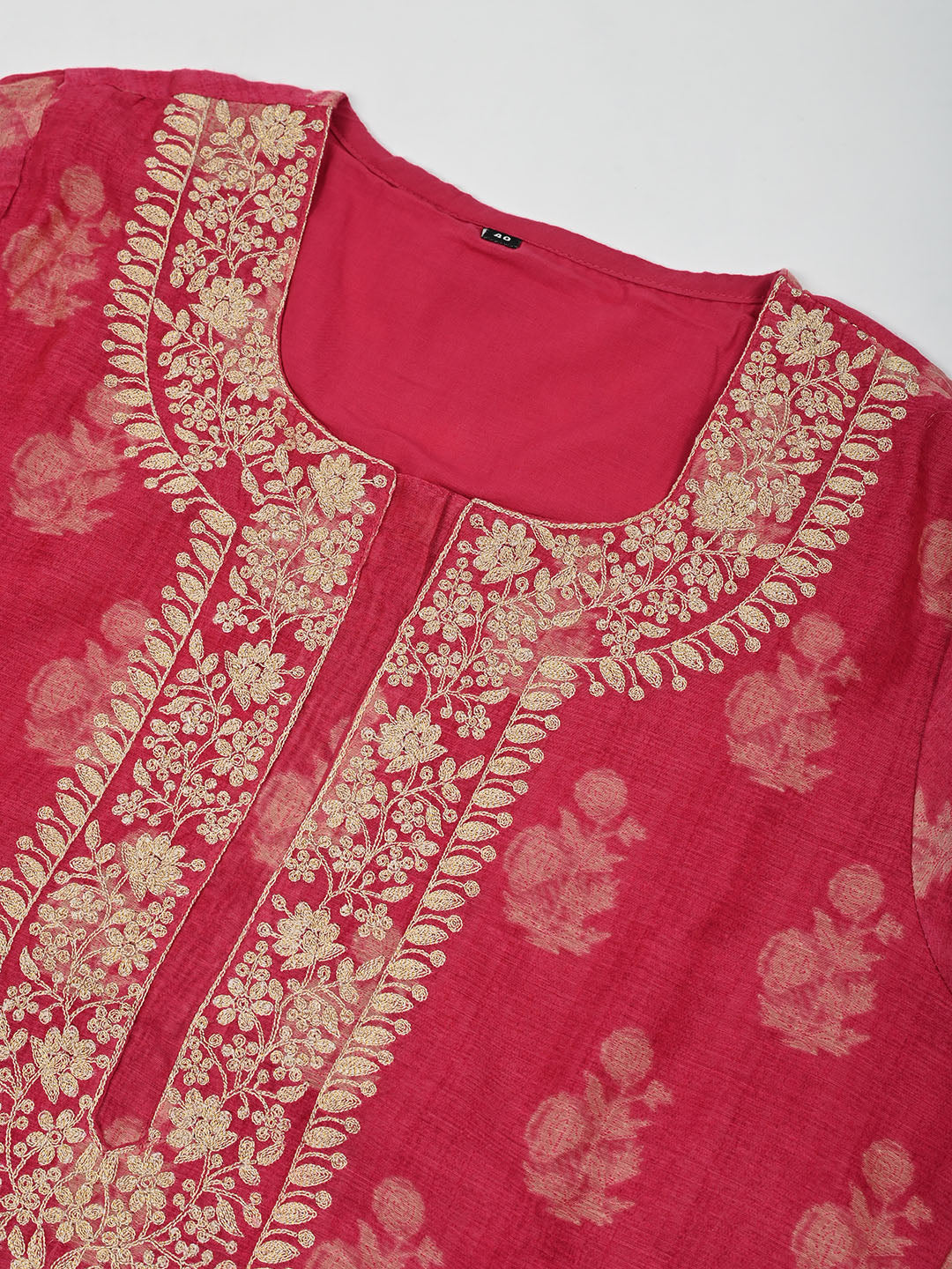 Floral Printed Cotton Kurta