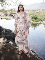 Floral Printed Kurta With Pants & Dupatta