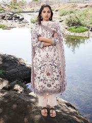 Floral Printed Kurta With Pants & Dupatta