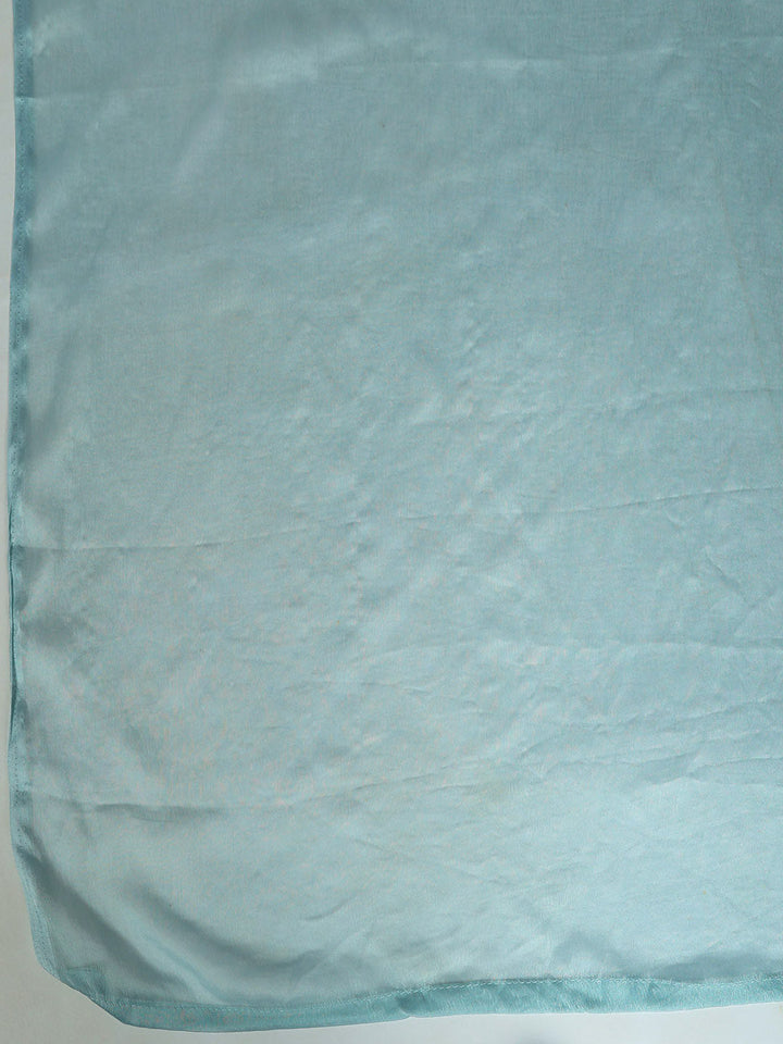 Printed Cotton Blend Kurta With Pant &amp; Dupatta