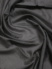 Panel Embroidery Chanderi Unstitched Suit Piece With Dupatta