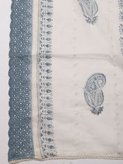 Printed Cotton Unstitched Suit Piece With Dupatta