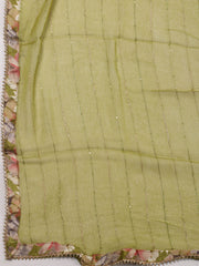 Neck Patti Printed Cotton Unstitched Suit Piece With Dupatta