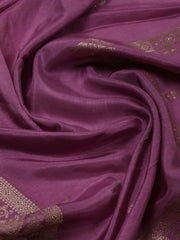Woven Chanderi Unstitched Suit Piece With Dupatta