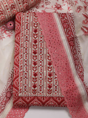 Printed Cotton Unstitched Suit Piece With Dupatta