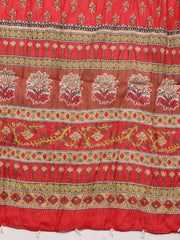 Printed Cotton Unstitched Suit Piece With Dupatta