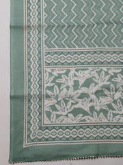 Printed Cotton Unstitched Suit Piece With Dupatta