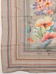 Printed Muslin Unstitched Suit Piece With Dupatta