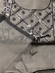 Neck Embroidery Cotton Unstitched Suit Piece With Dupatta
