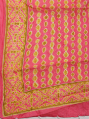 Neck Patti Printed Cotton Unstitched Suit Piece With Dupatta