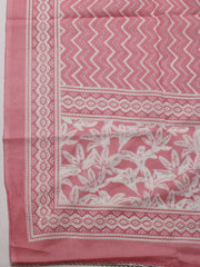 Printed Cotton Unstitched Suit Piece With Dupatta