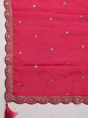 Embroidery Art Handloom Unstitched Suit Piece With Dupatta