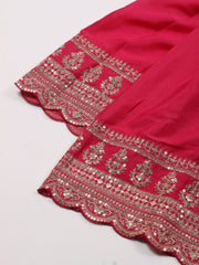 Embroidery Art Handloom Unstitched Suit Piece With Dupatta