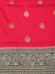 Zari Booti Art Silk Woven Saree