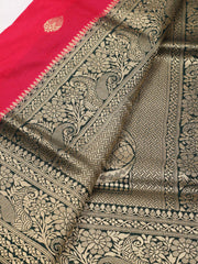 Zari Booti Art Silk Woven Saree