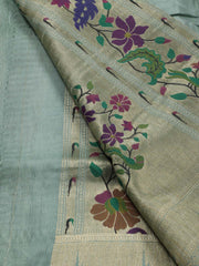 Zari Booti Art Silk Woven Saree