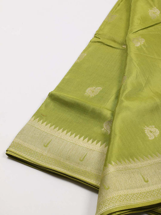 Zari Booti Art Silk Woven Saree