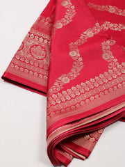 Zari Zaal Art Silk Woven Saree