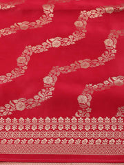 Zari Zaal Art Silk Woven Saree