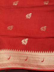 Zari Booti Art Silk Woven Saree