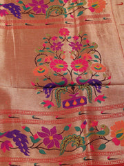 Zari Booti Art Silk Woven Saree