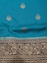 Zari Booti Art Silk Woven Saree