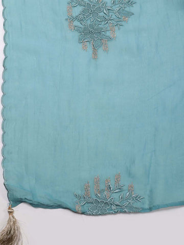 Woven Booti Tissue Unstitched Suit Piece With Dupatta