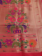 Zari Booti Art Silk Woven Saree