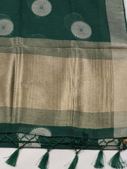 Zari Booti Woven Art Silk Saree