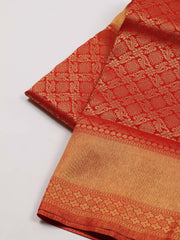 Zari Jaal Brocade Handloom Woven Saree