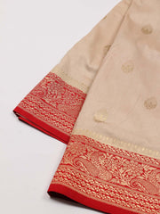 Zari Booti Art Silk Woven Saree