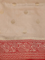 Zari Booti Art Silk Woven Saree