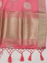 Zari Booti Woven Art Silk Saree