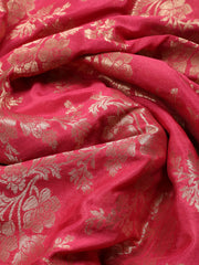 Zari Jaal Woven Crepe Saree