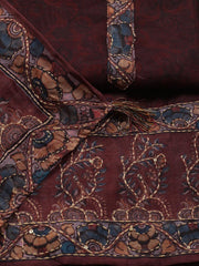 Kaantha Embroidery Chanderi Unstitched Suit With Dupatta