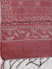 Jamdani Chanderi Unstitched Suit Piece With Dupatta