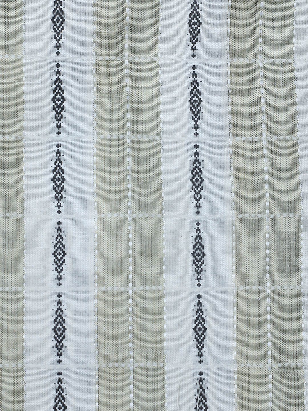 Neck Embroidered Cotton Blend Unstitched Suit With Dupatta