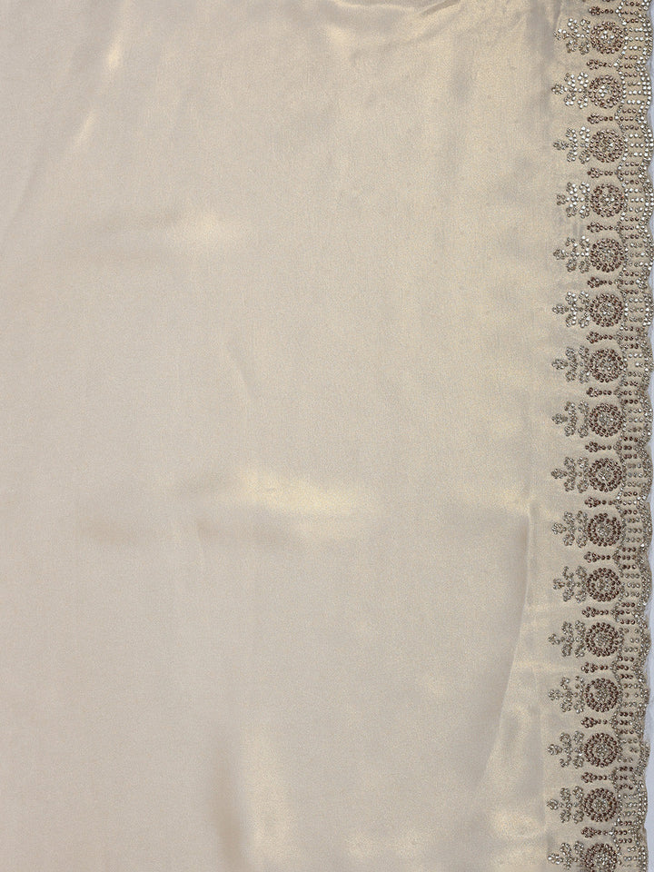 Embroidered Georgette Saree