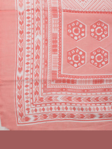 Printed Cotton Unstitched Suit Piece With Dupatta