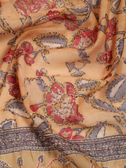 Kantha Print Chanderi Unstitched Suit Piece With Dupatta