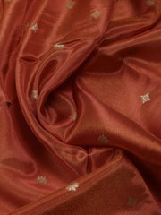 Floral Woven Chanderi Unstitched Suit Piece With Dupatta