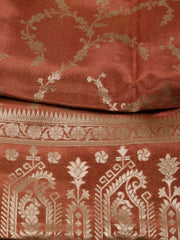 Floral Woven Chanderi Unstitched Suit Piece With Dupatta