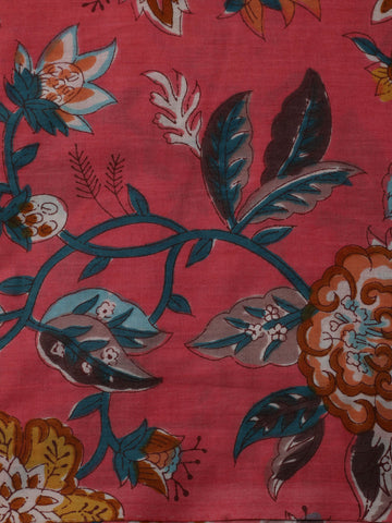 Schiffli Embroidery Cotton Unstitched Suit Piece With Dupatta