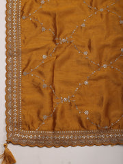 Embroidered Handloom Unstitched Suit Piece With Dupatta