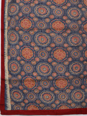 Printed Cotton Unstitched Suit Piece With Dupatta