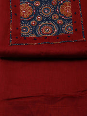 Printed Cotton Unstitched Suit Piece With Dupatta
