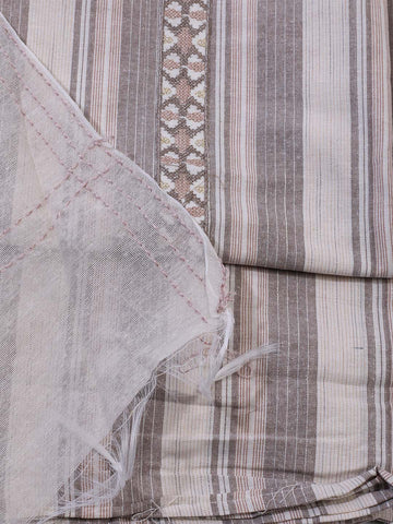 Woven Cotton Unstitched Suit Piece With Dupatta