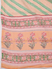 Printed Cotton Unstitched Suit Piece With Dupatta