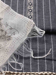 Neck Patti Printed Cotton Unstitched Suit Piece With Dupatta
